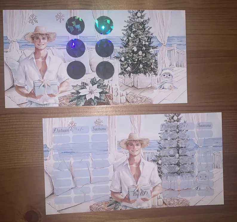 Karibische Weihnachten A6 Challenge Sparen Budgeting