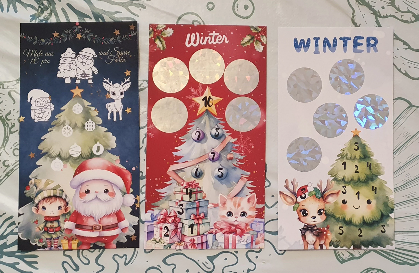 Winter Challenge A6 Budgeting Sparen