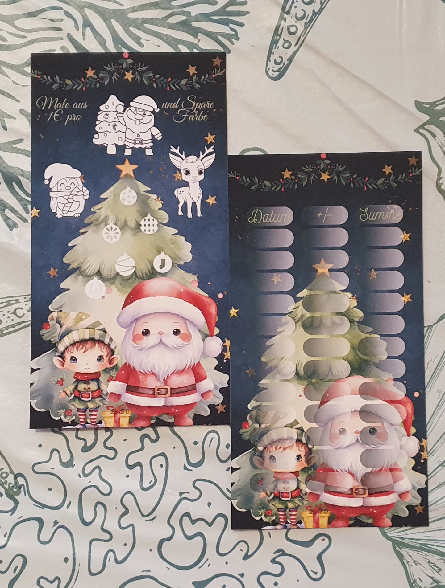 Winter Challenge A6 Budgeting Sparen