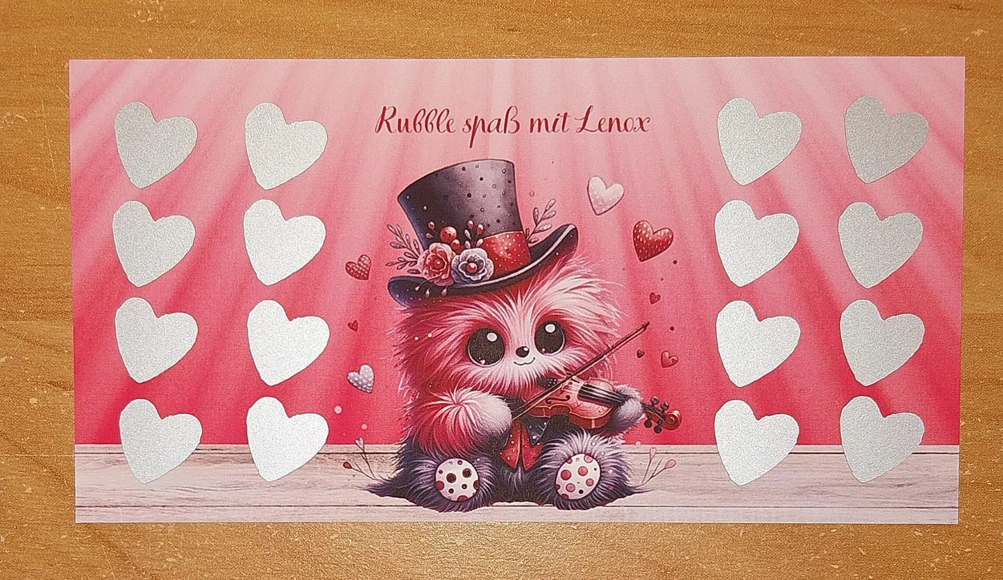 Die Valentins Monster A6 Challenge Budgeting Sparen