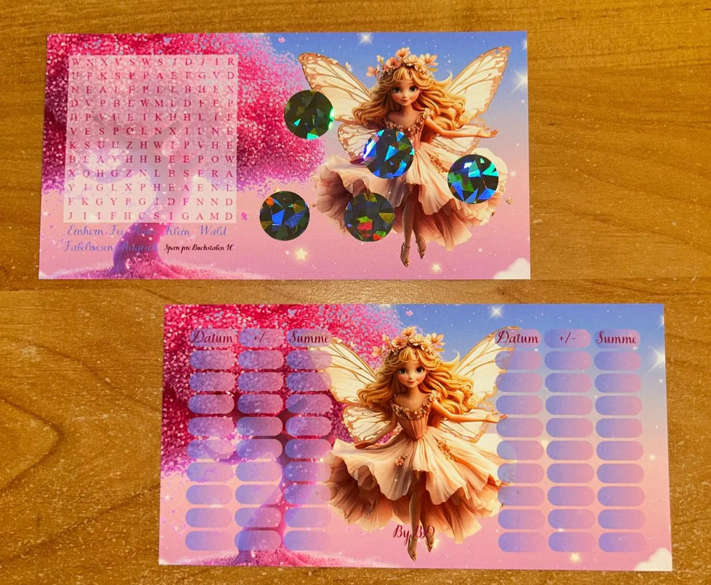 Feenwelt A6 Challenge Sparen Budgeting