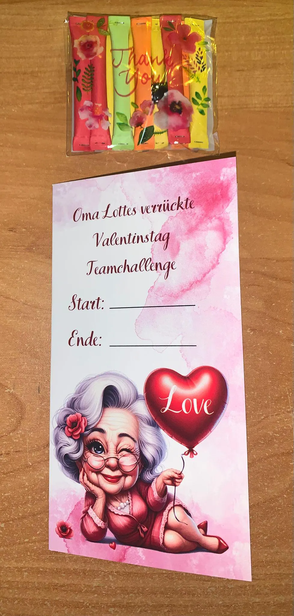 Oma Lottes Teamchallenge A6 Budgeting Sparen