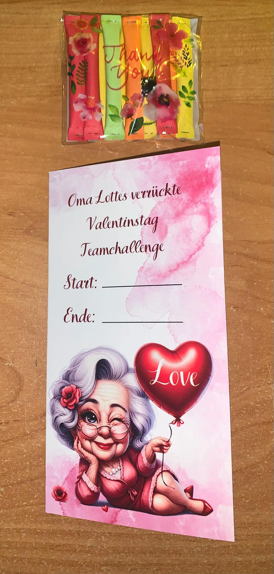 Oma Lottes Teamchallenge A6 Budgeting Sparen