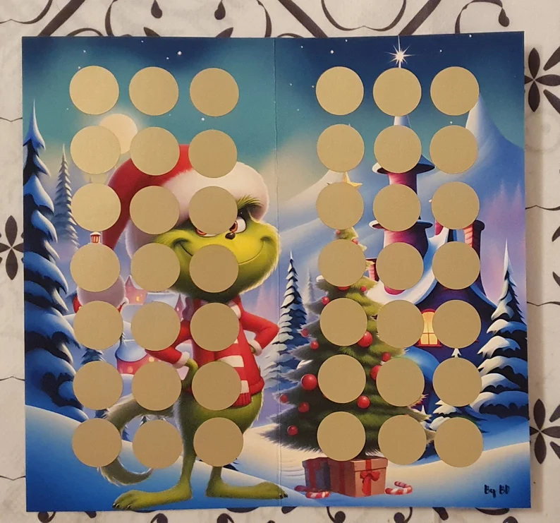 Advents Grinch Challenge Sparen