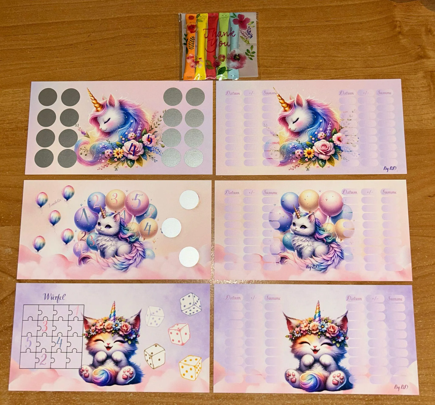 Katzen Horni A6 Budgeting Challenge Sparen