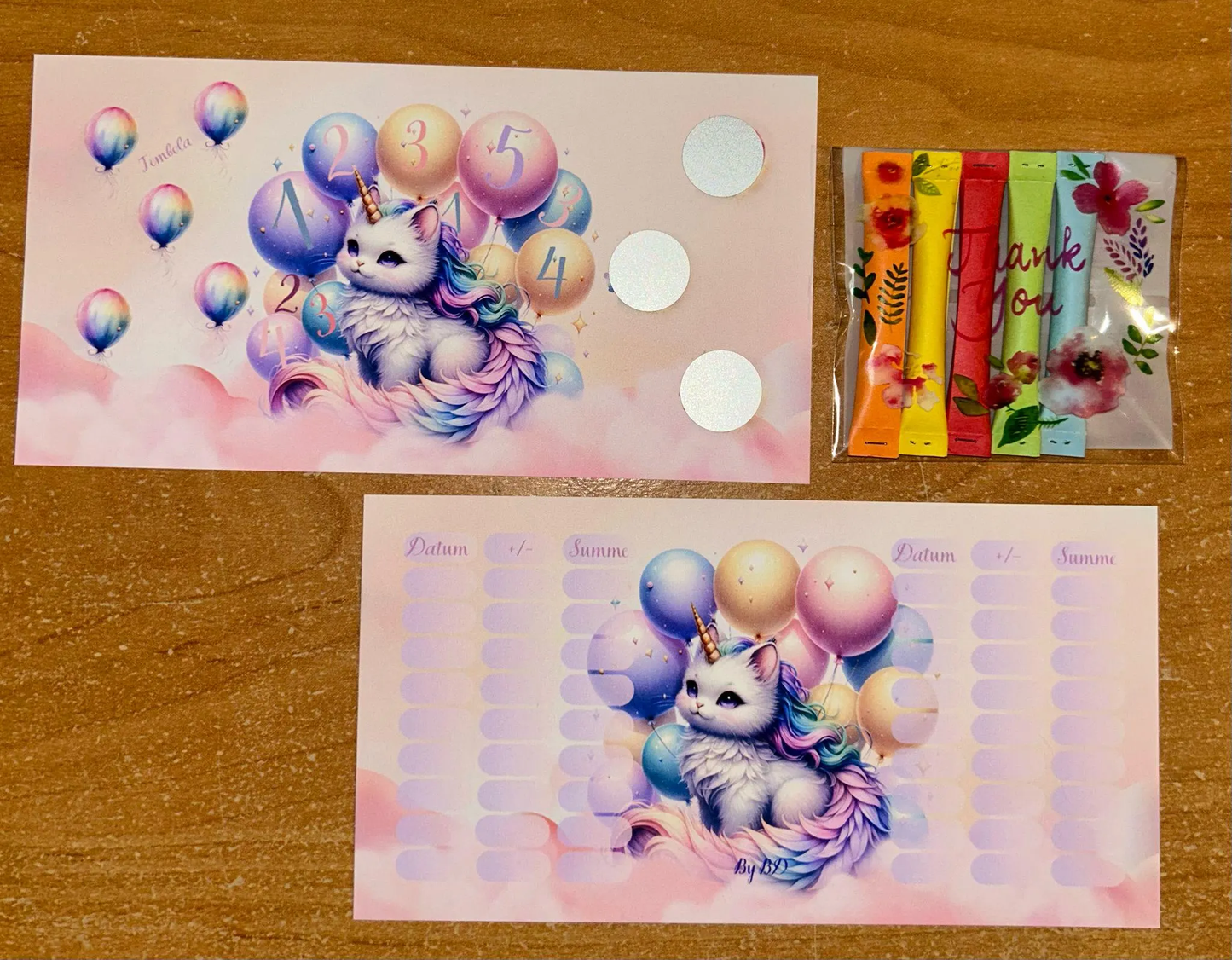 Katzen Horni A6 Budgeting Challenge Sparen