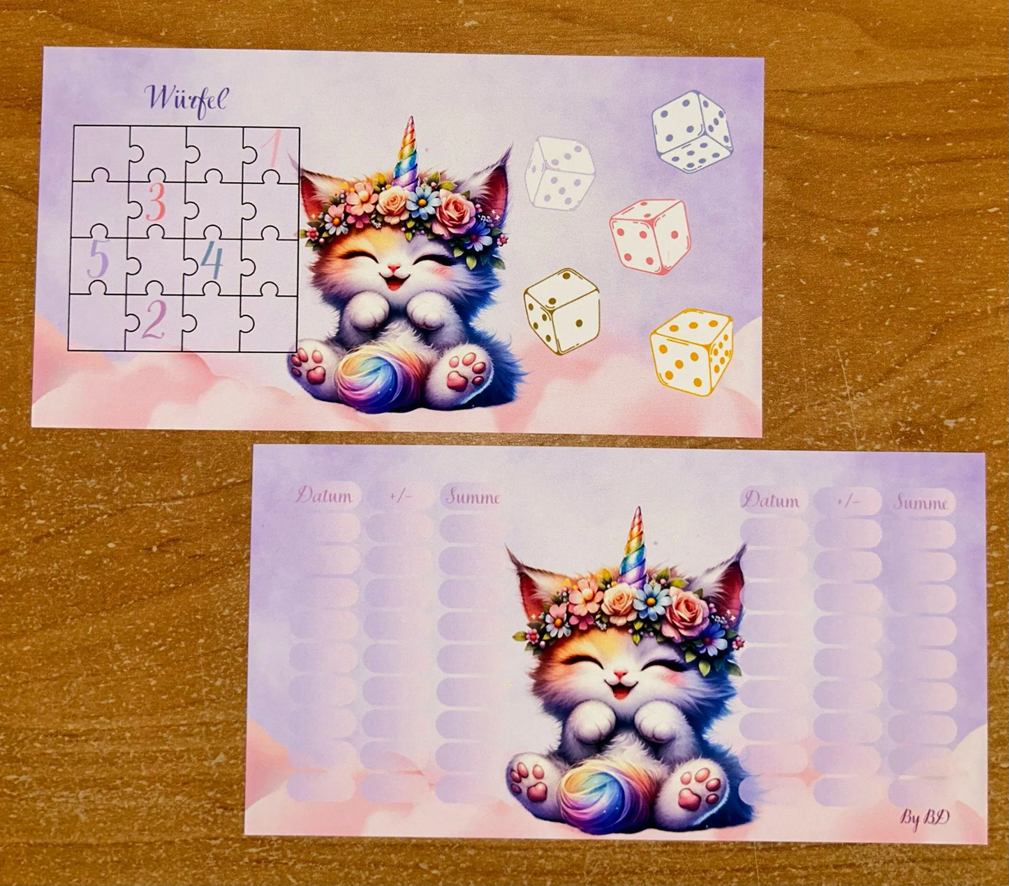 Katzen Horni A6 Budgeting Challenge Sparen