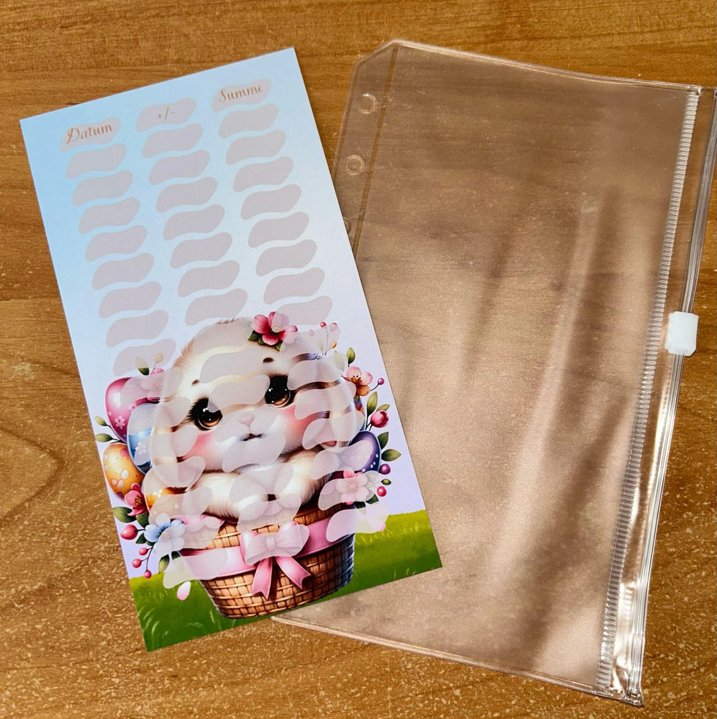 Oster Mini Challenge A6 Budgeting Sparen