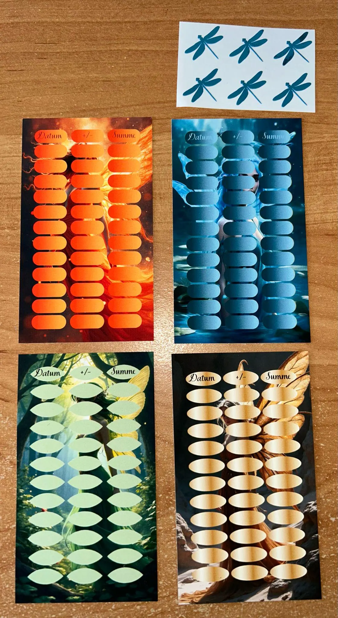 Natur Feen A7 Budgeting Sparen Challenge