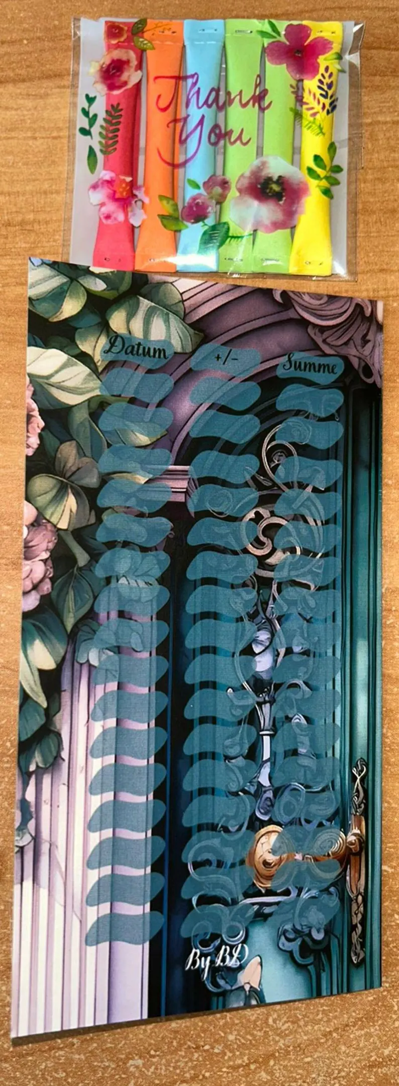 Lady Mary A6 Challenge Budgeting Sparen