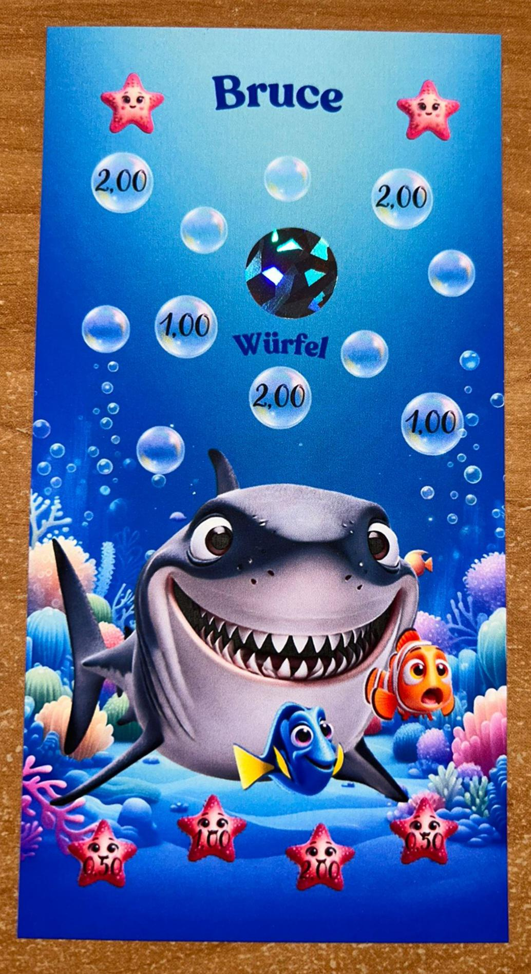 Bruce A6 für Kinder Challenge Budgeting Sparen