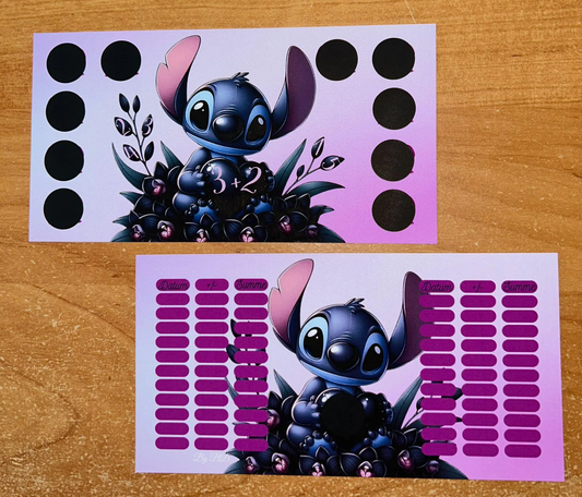 Blauer Alien A6 Challenge Budgeting Sparen