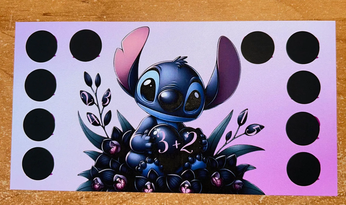 Blauer Alien A6 Challenge Budgeting Sparen