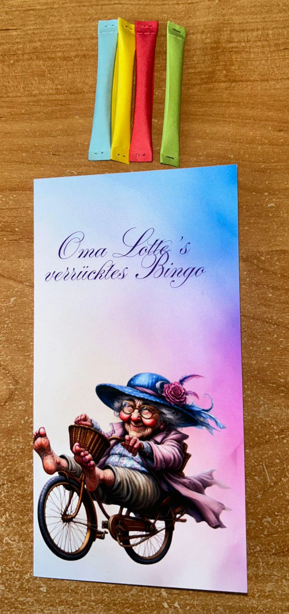 Oma Lottes Bingo A6 Challenge Sparen Budgeting