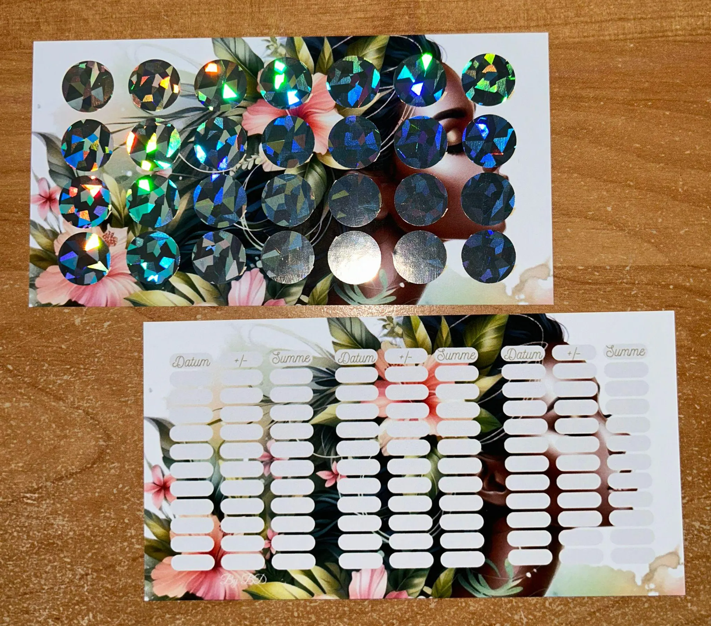 Blumenzauber A6 Challenge Budgeting Sparen