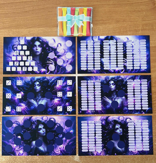 Meerhexe Challenge A6 Binder Budgeting Sparen