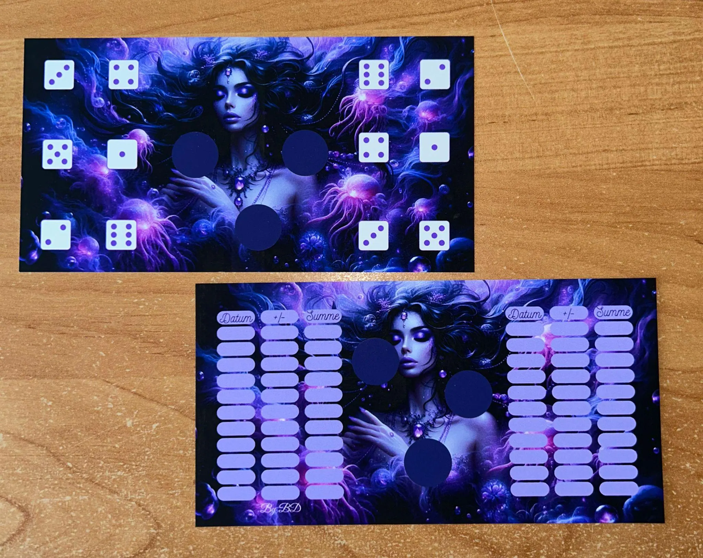 Meerhexe Challenge A6 Binder Budgeting Sparen