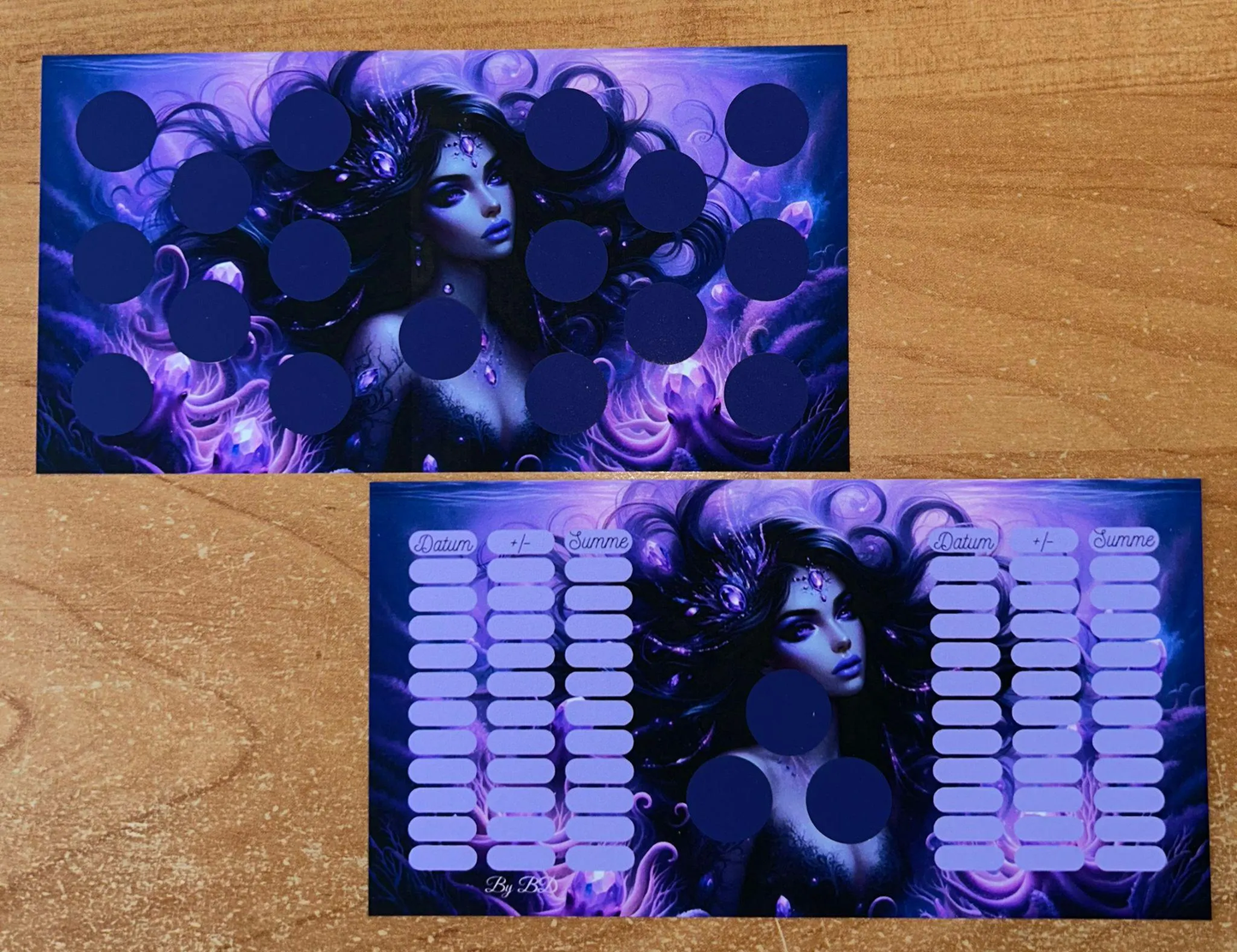 Meerhexe Challenge A6 Binder Budgeting Sparen