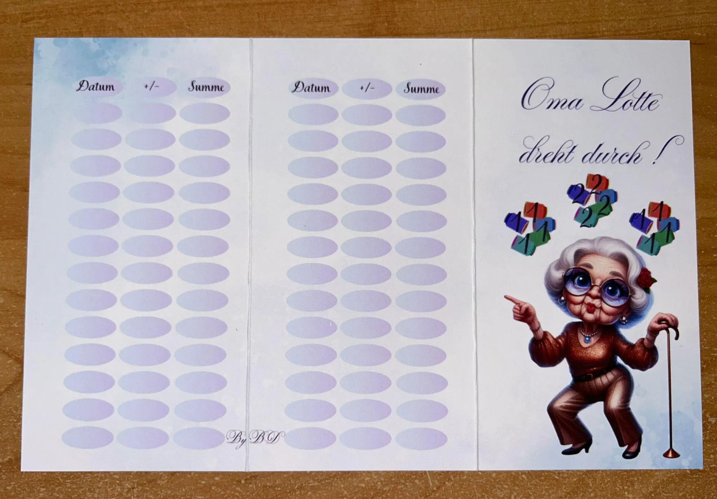 Oma Lotte dreht durch A6 Challenge Sparen Budgeting