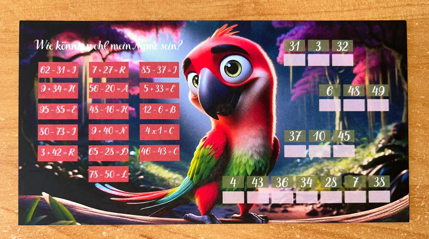 Verrückte Tiere Challenge A6 Binder Budgeting Sparen