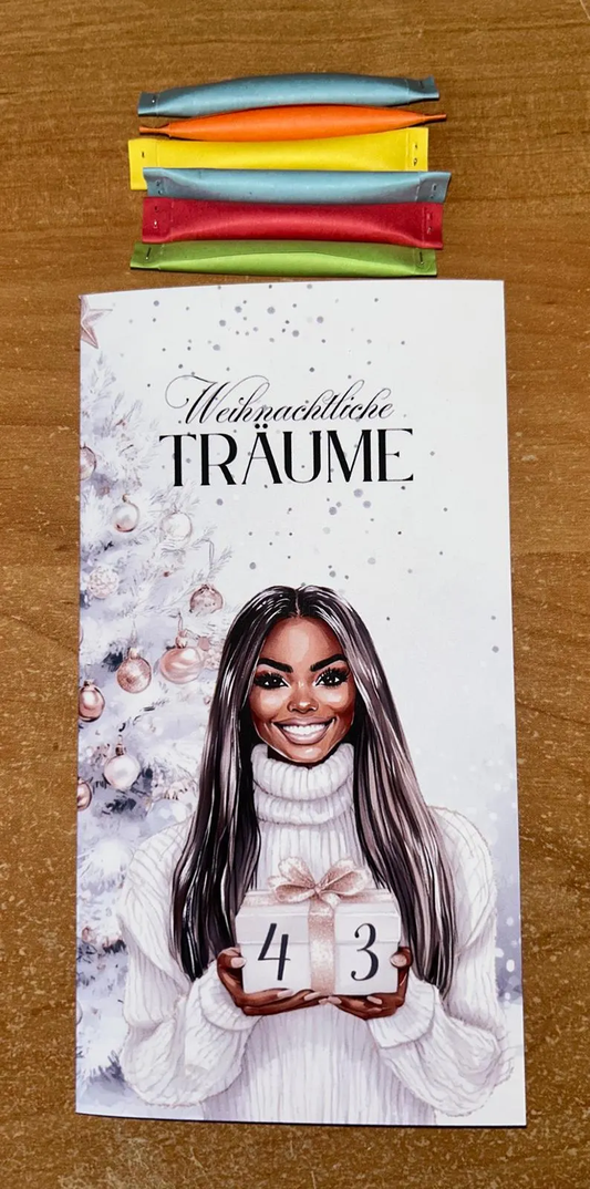 Weihnachtliche Träume A6 Challenge Budgeting Sparen