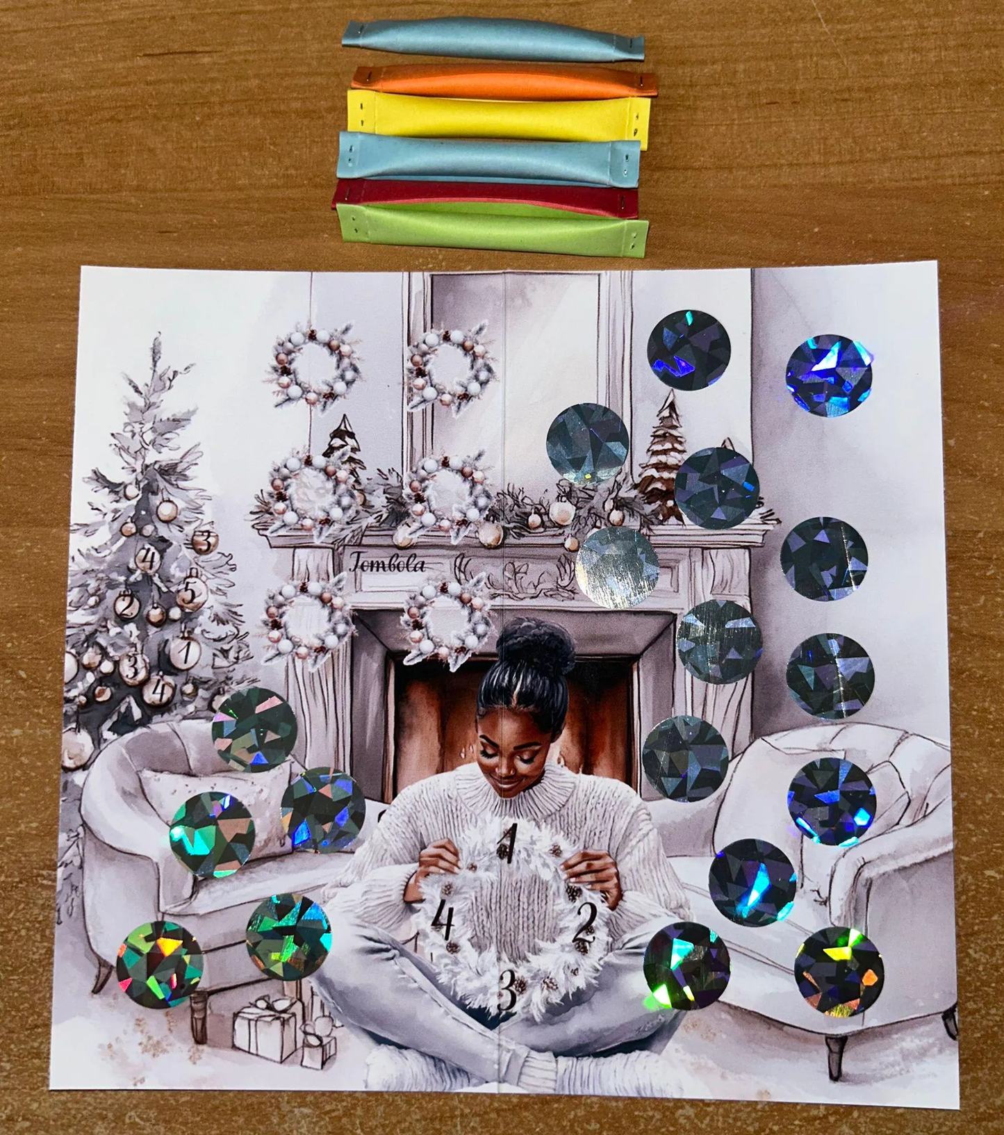 Weihnachtliche Träume A6 Challenge Budgeting Sparen