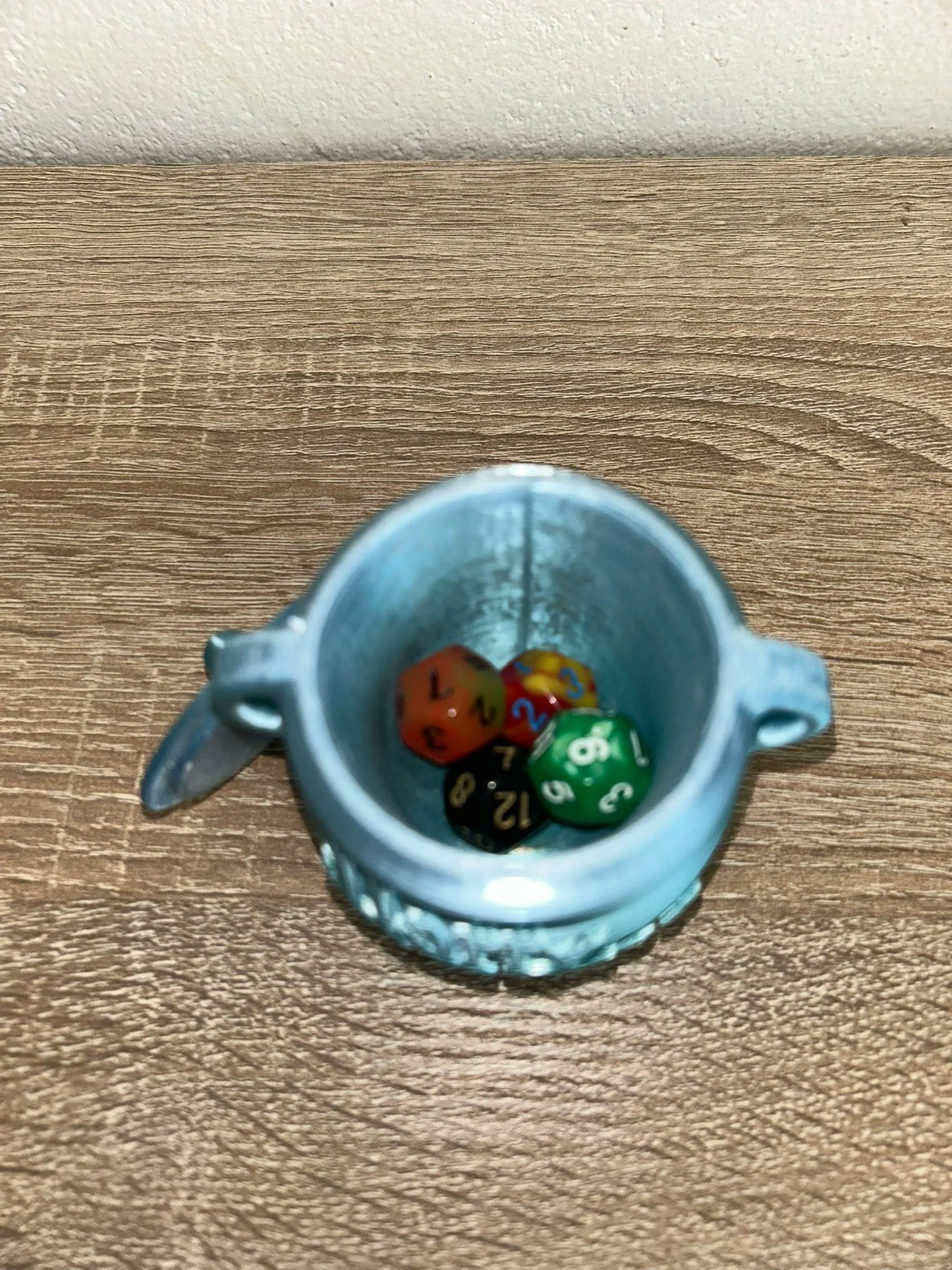 Kleiner Kessel Würfelbehälter Budgeting Sparen