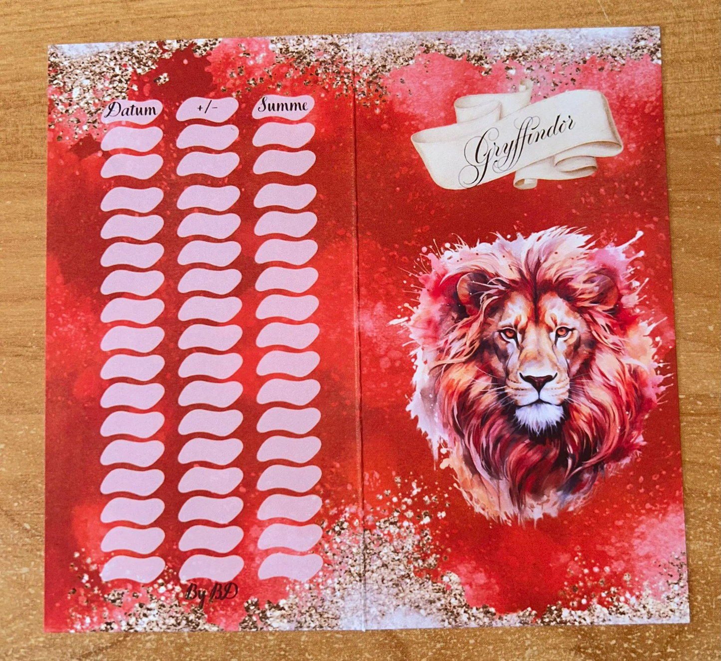 Foxwards Häuser A6 Challenge Budgeting Sparen