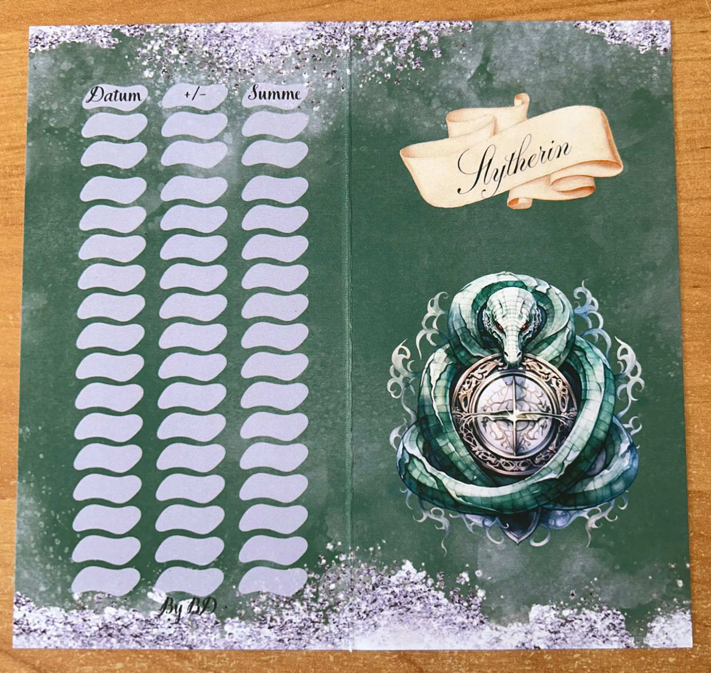 Foxwards Häuser A6 Challenge Budgeting Sparen