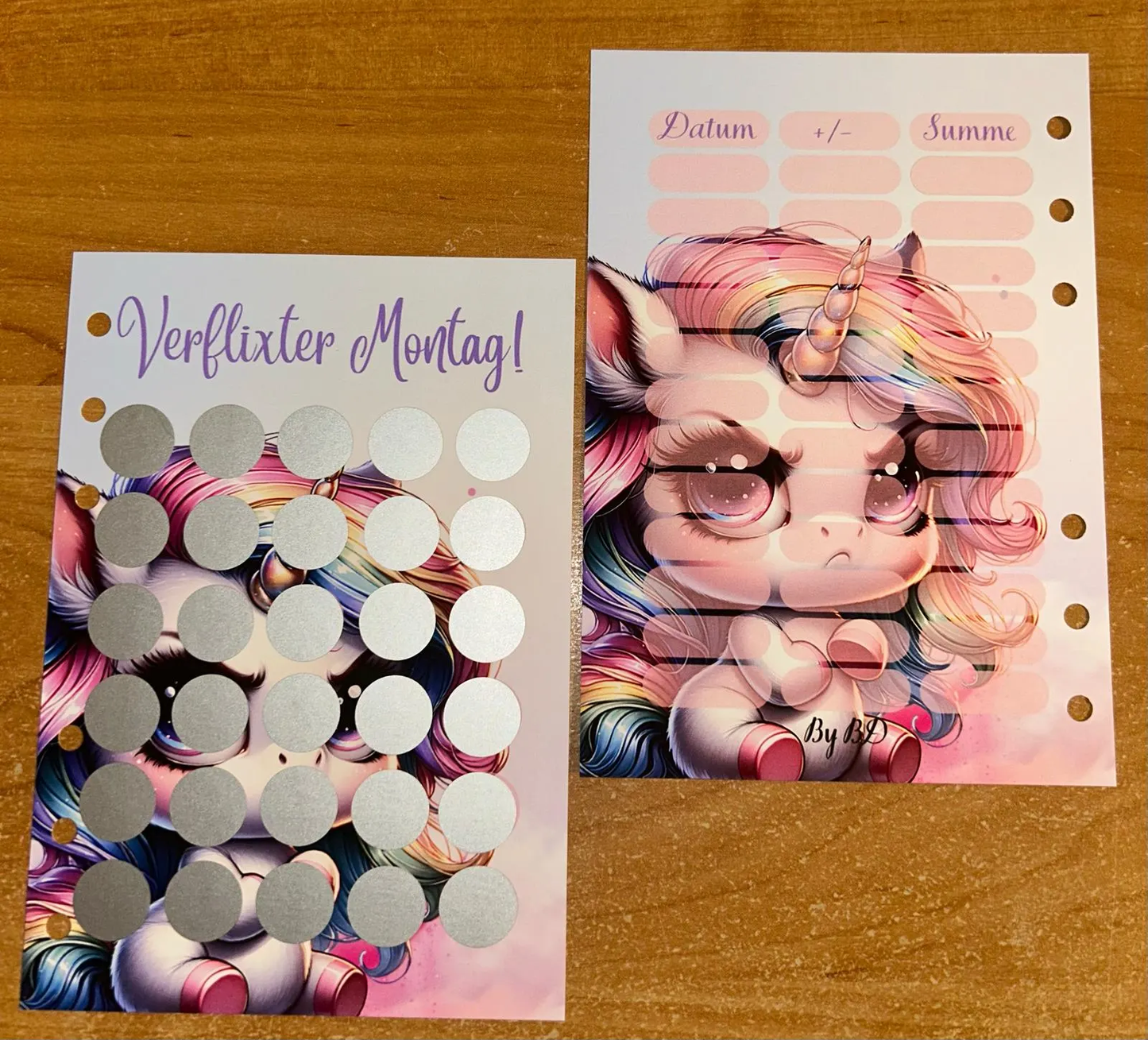 Verflixte Woche A6 Challenge Sparen Budgeting