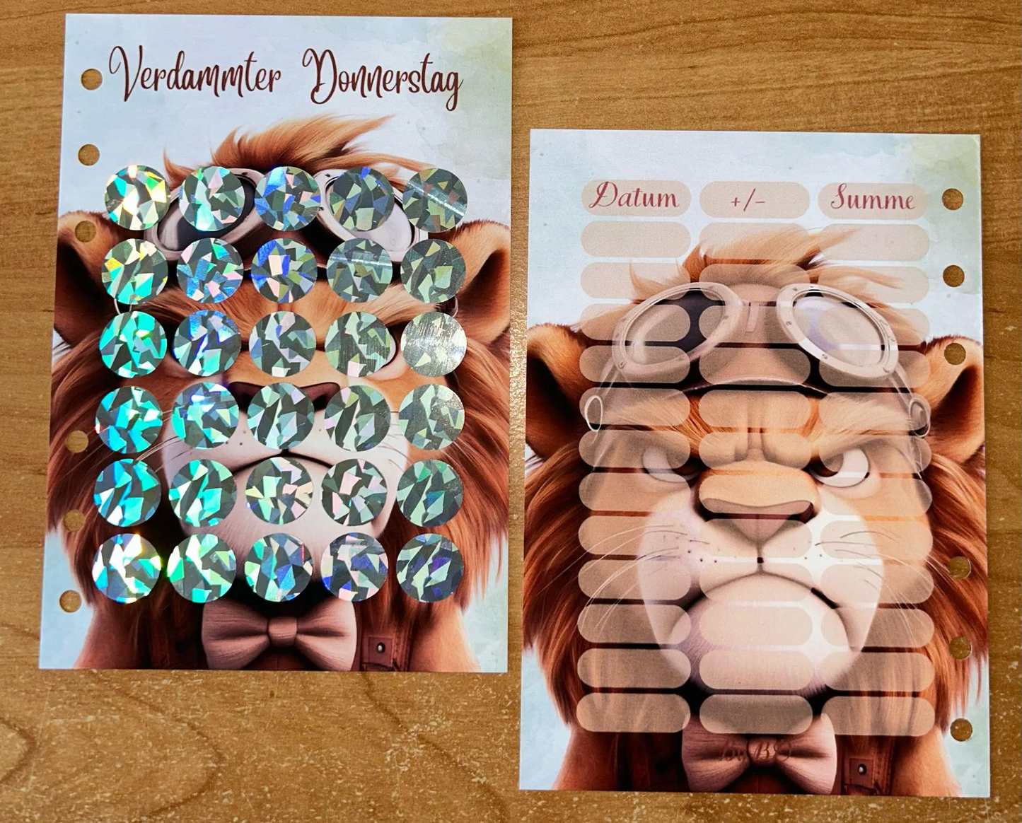 Verflixte Woche A6 Challenge Sparen Budgeting