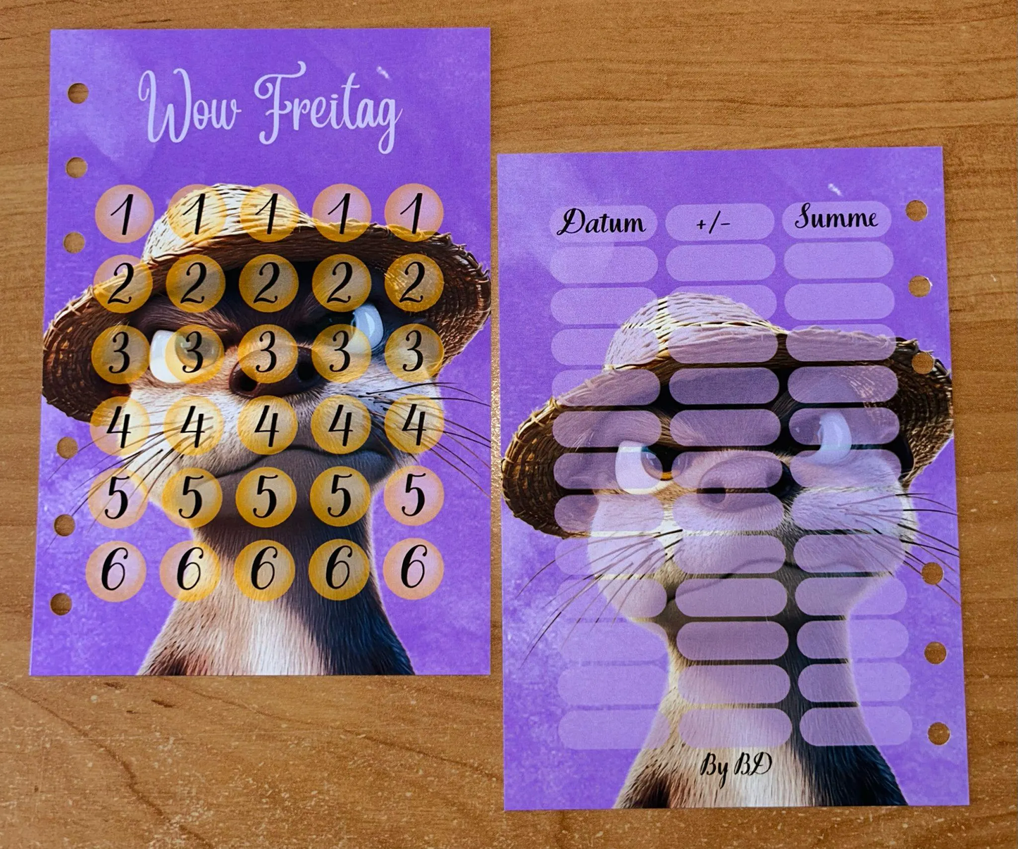 Verflixte Woche A6 Challenge Sparen Budgeting