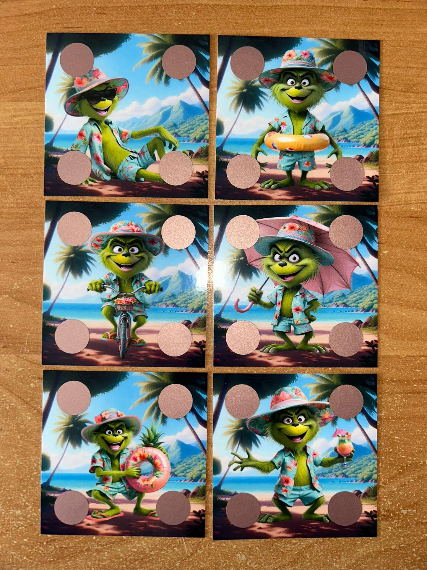 Grinchi das Spiel A6 Challenge Budgeting Sparen