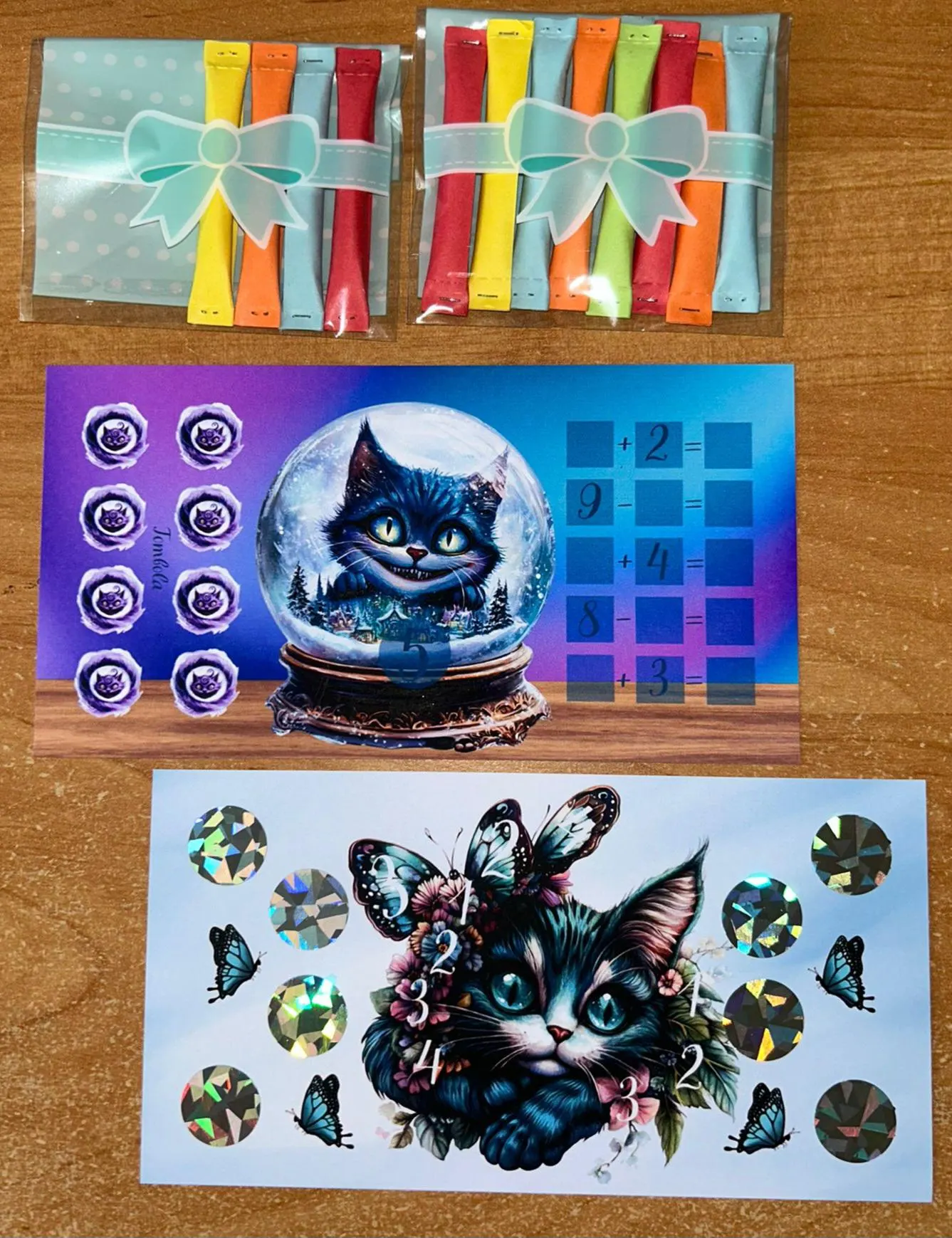 Grinsekatze A6 Challenge Set Budgeting Sparen