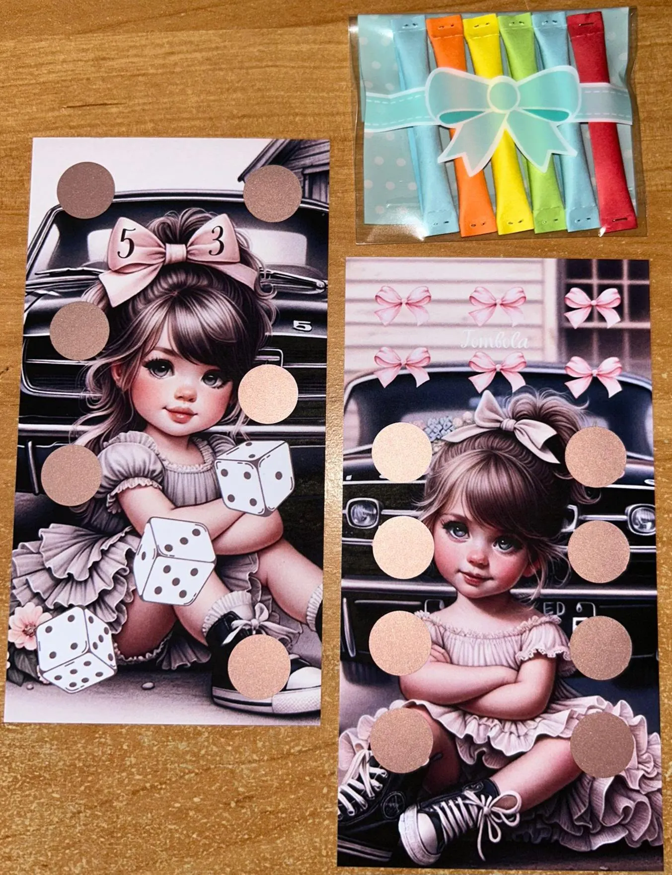 Kleine Lady Set A6 Budgeting Sparen Challenge