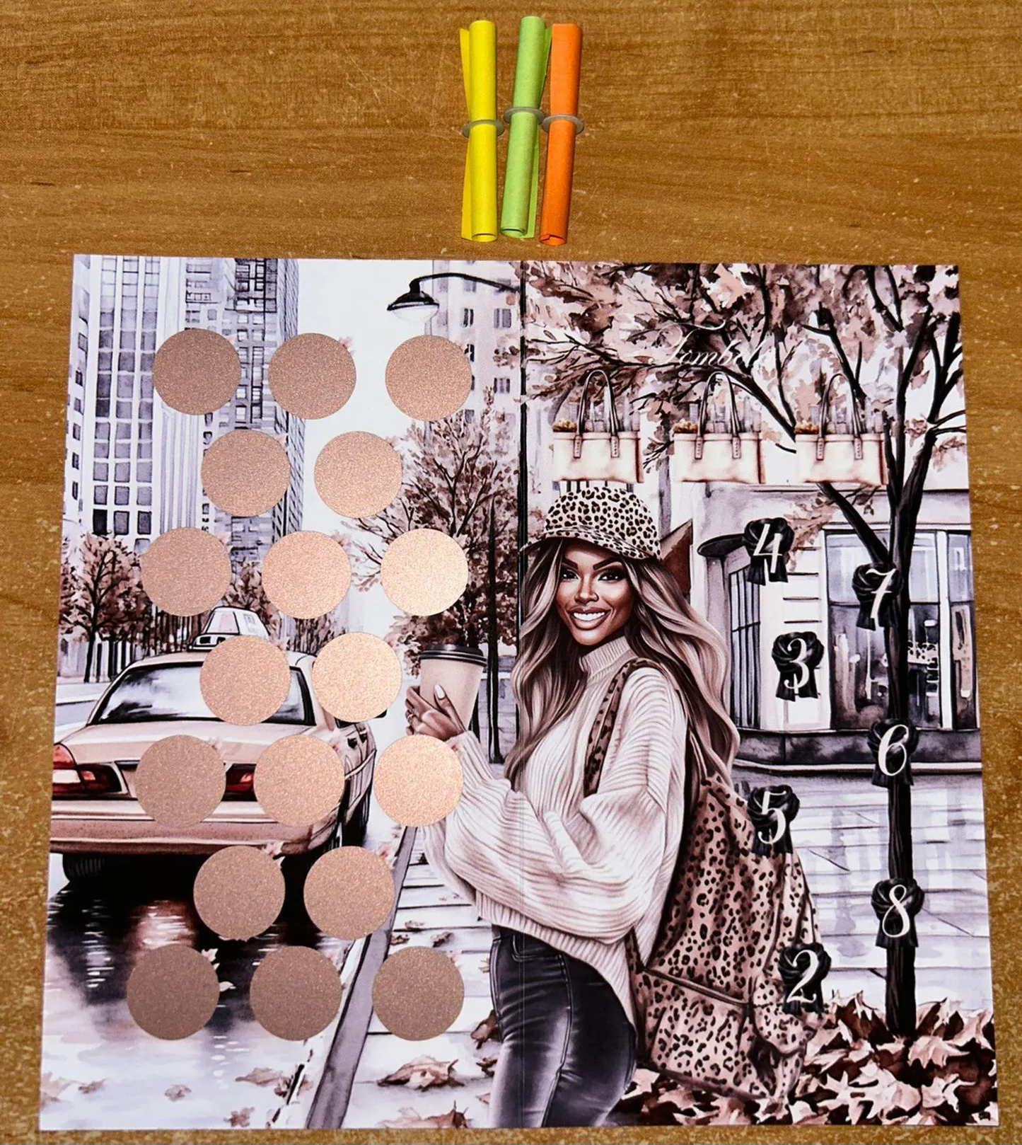 Herbsttag in der Stadt A6 Challenge Budgeting Sparen