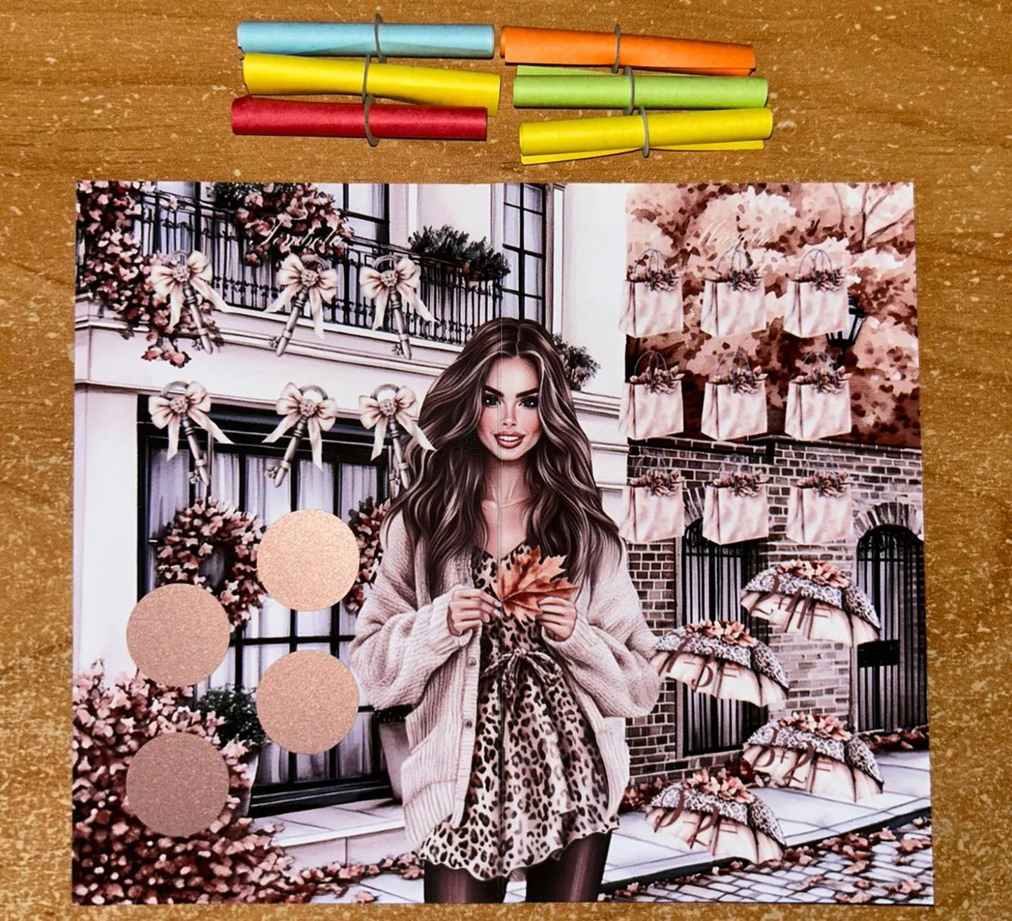 Herbsttag in der Stadt A7 Challenge Budgeting Sparen