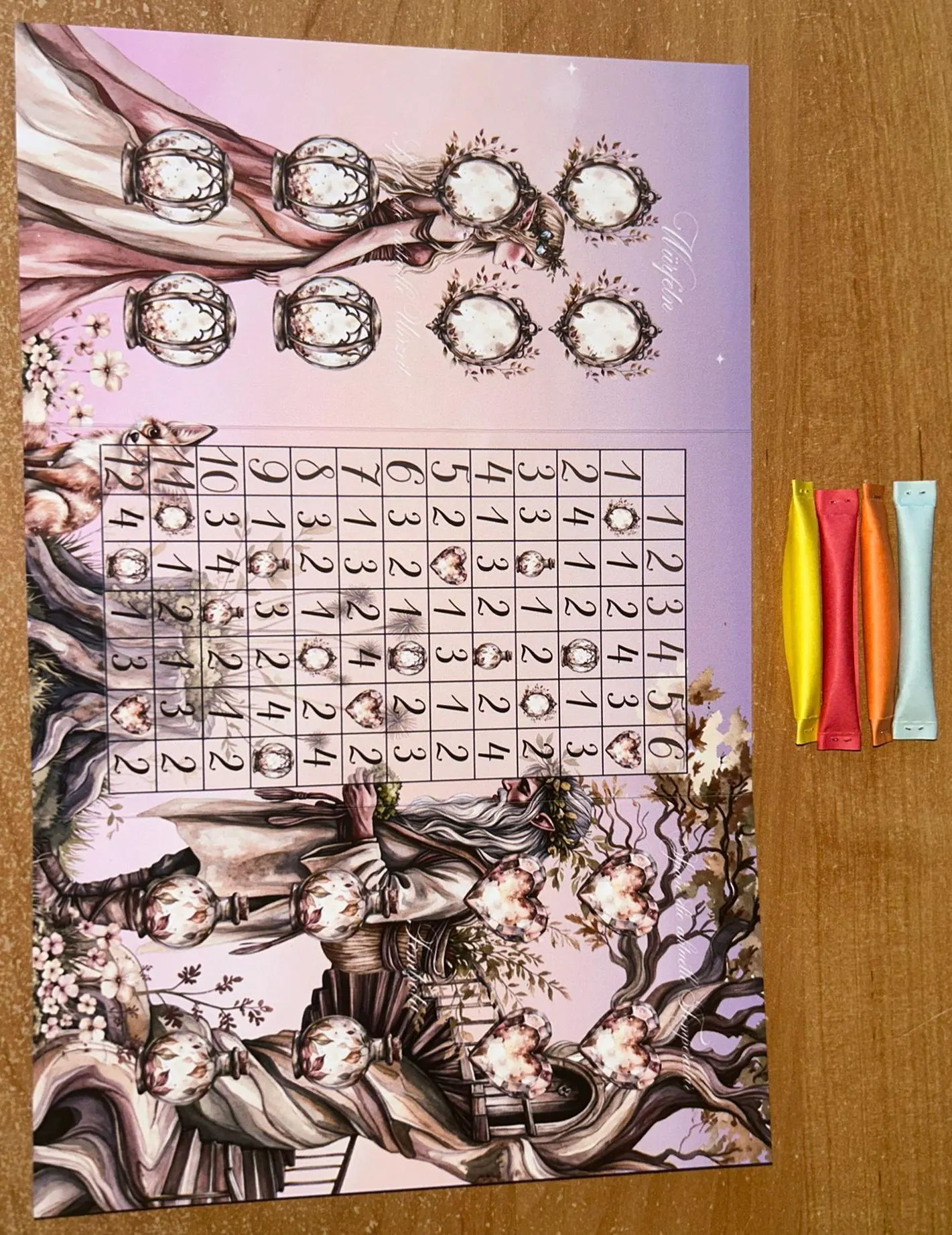 Elfen Set A6 Budgeting Challenge Sparen