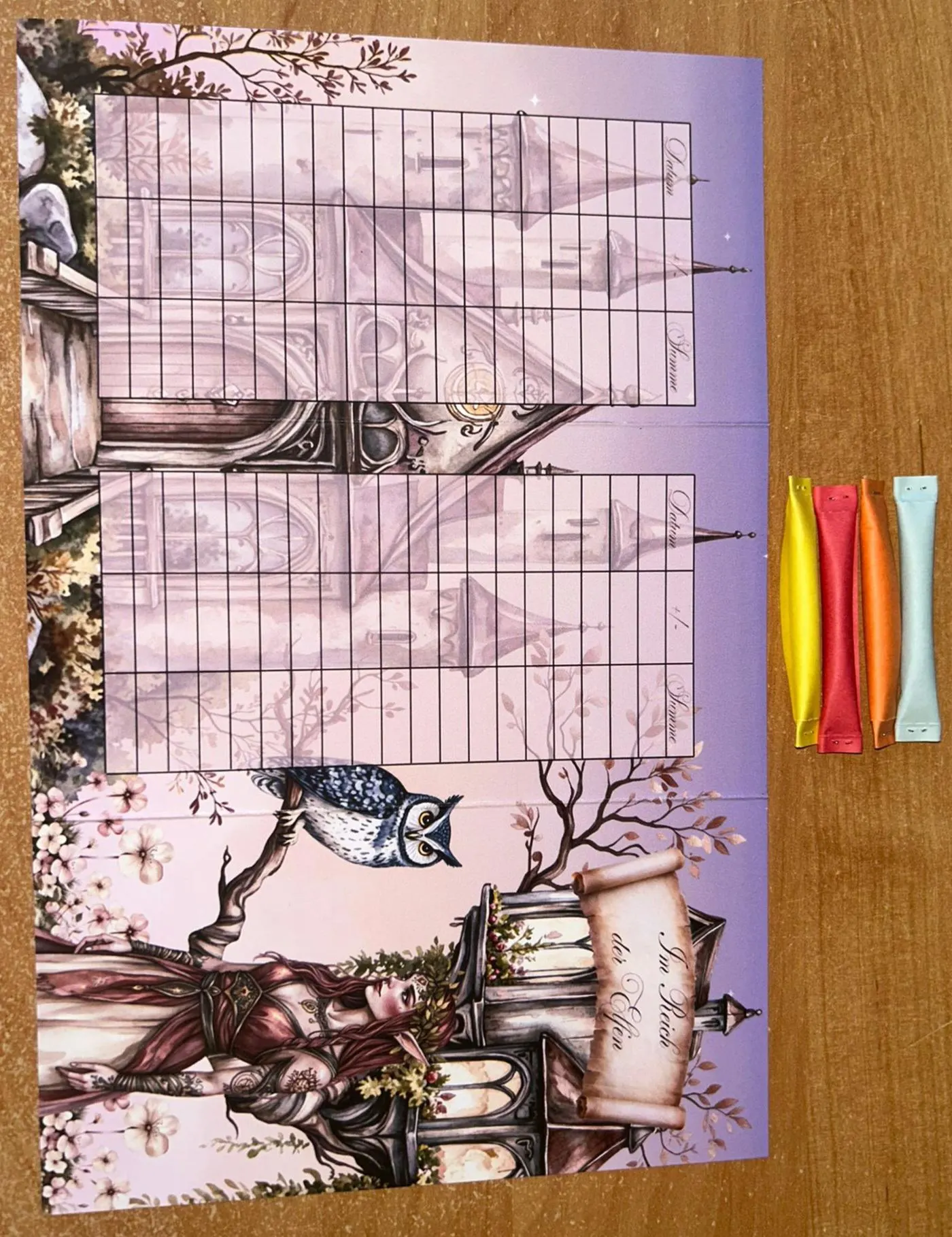 Elfen Set A6 Budgeting Challenge Sparen