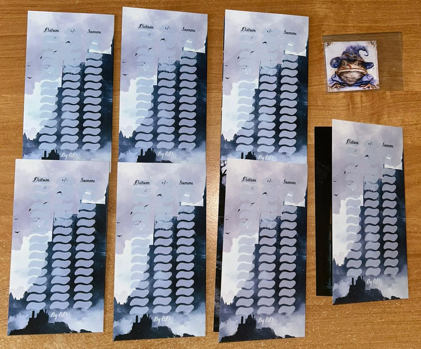 Harry Otter Horkruxe A6 Challenge Budgeting Sparen