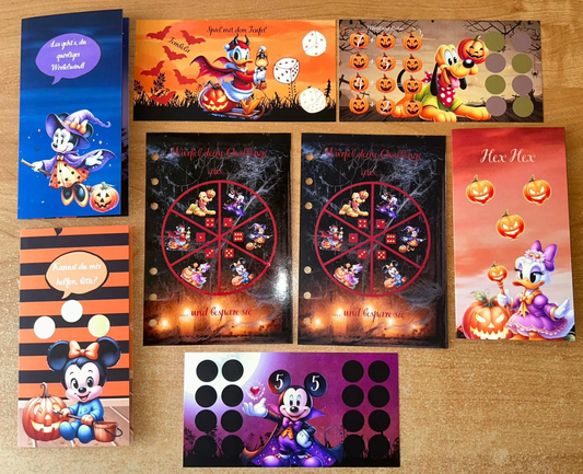 Happy Halloween Spiel A6 Challenge Budgeting Sparen