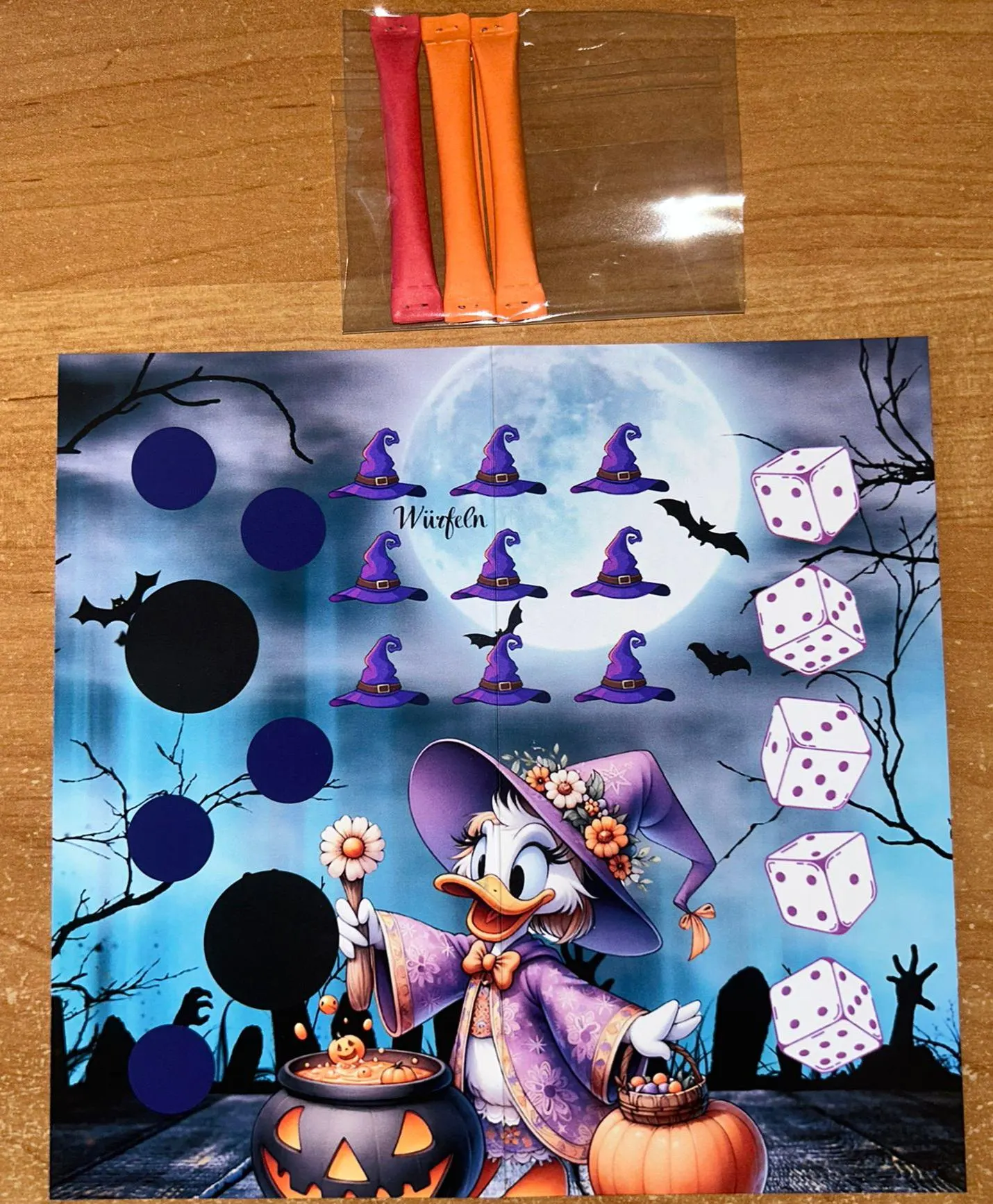 Happy Halloween Spiel A6 Challenge Budgeting Sparen
