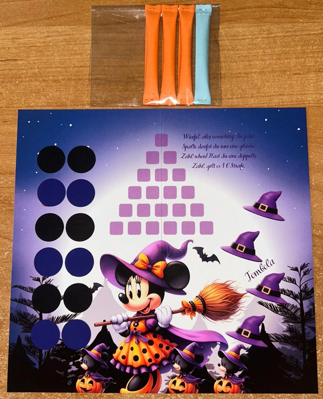 Happy Halloween Spiel A6 Challenge Budgeting Sparen