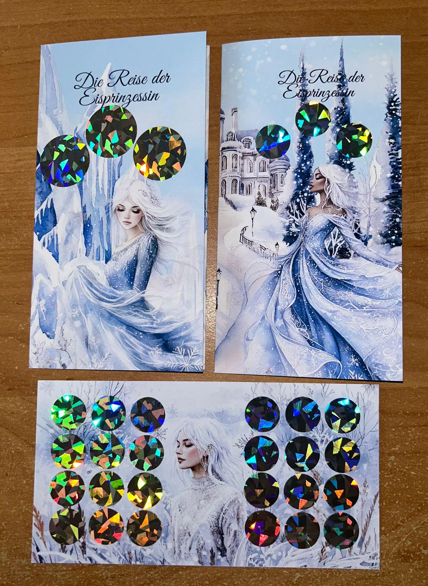 Die Reise der Eisprinzessin A6 Set Challenge Budgeting Sparen