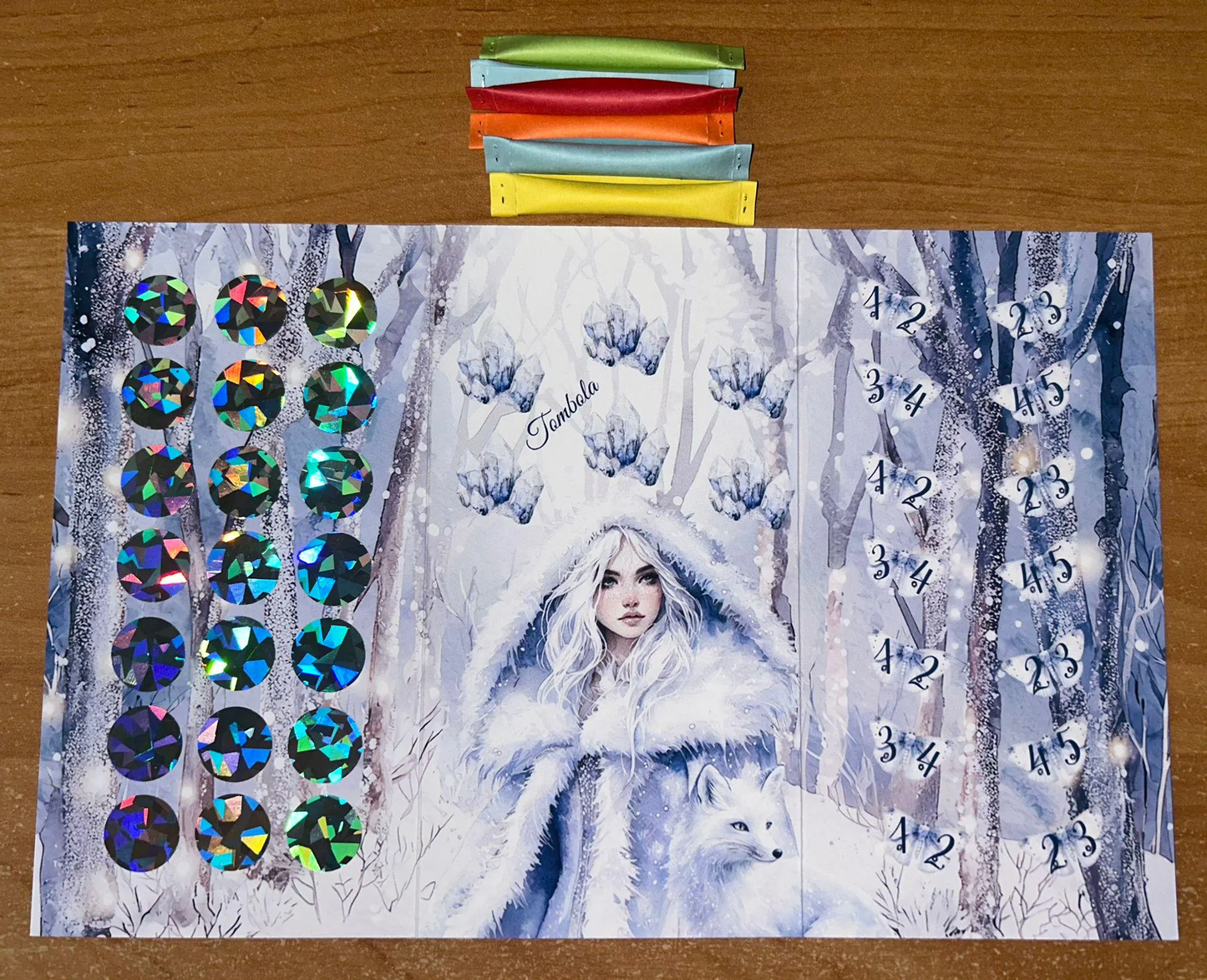 Die Reise der Eisprinzessin A6 Set Challenge Budgeting Sparen