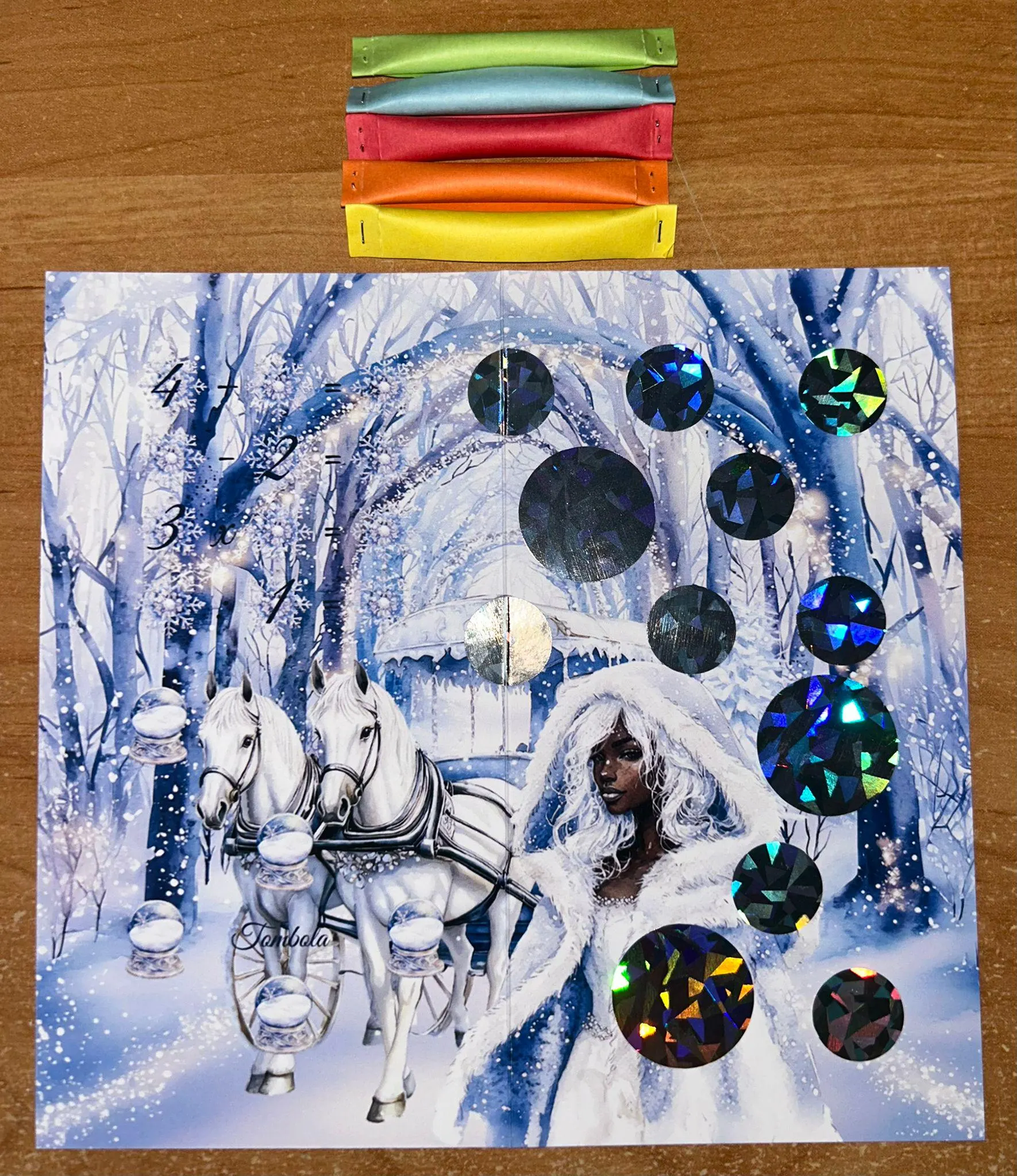 Die Reise der Eisprinzessin A6 Set Challenge Budgeting Sparen