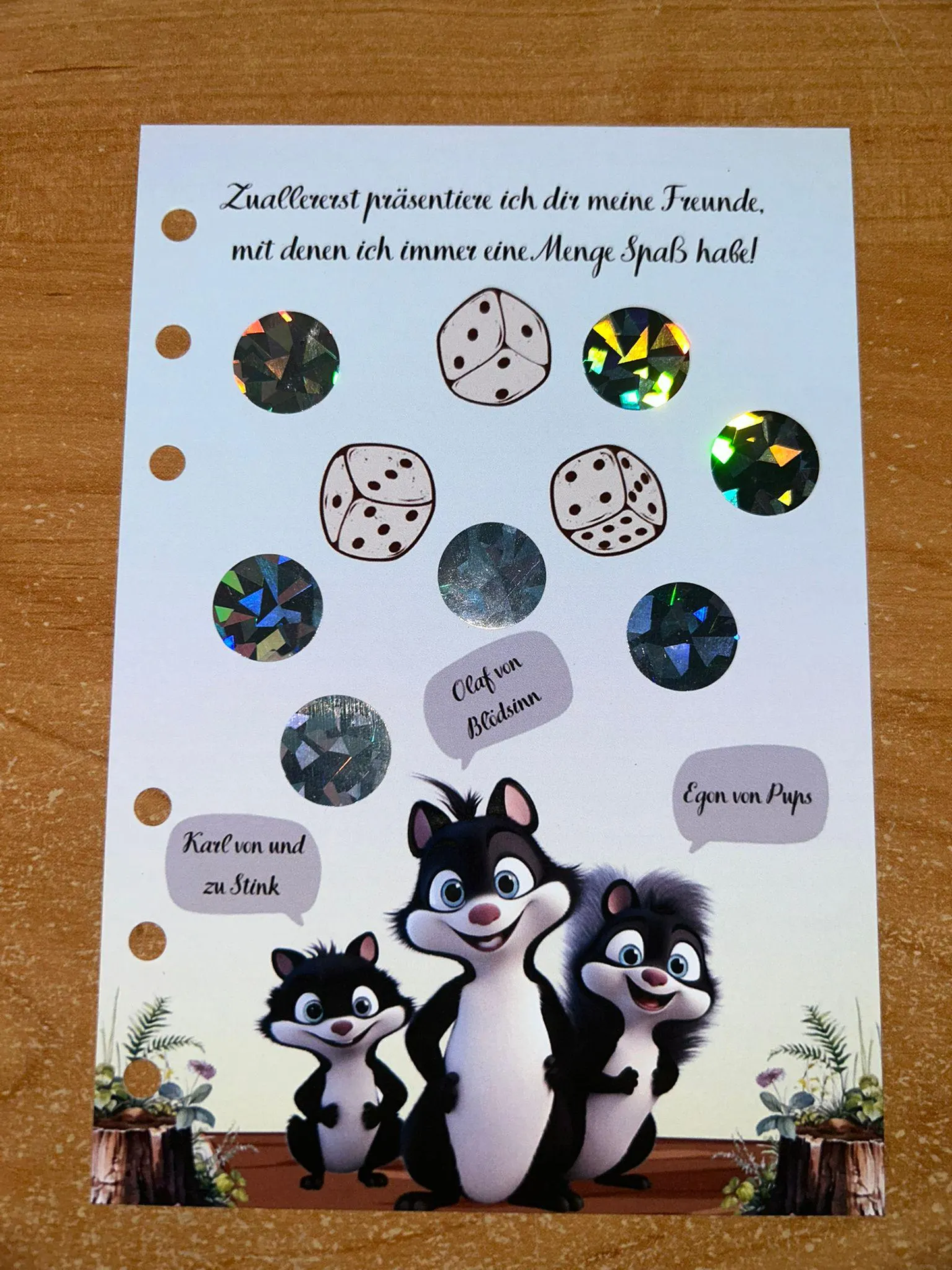 Hallo ich bin Willi A6 Challenge Budgeting Sparen