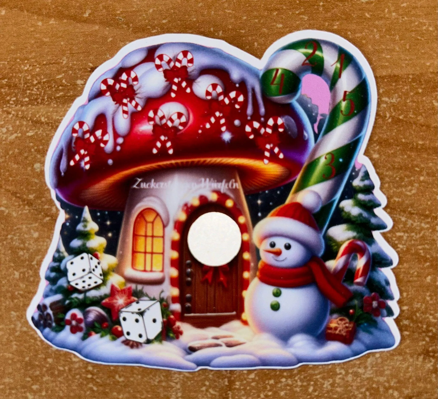 Winterlandschaft Mini Challenge Budgeting Sparen