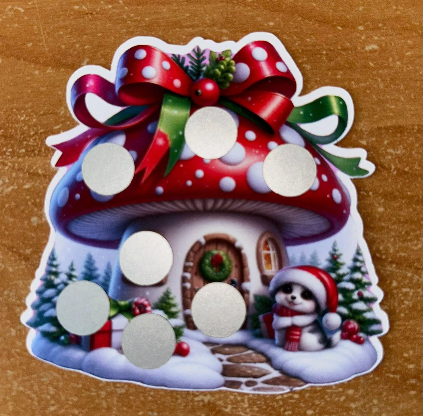 Winterlandschaft Mini Challenge Budgeting Sparen