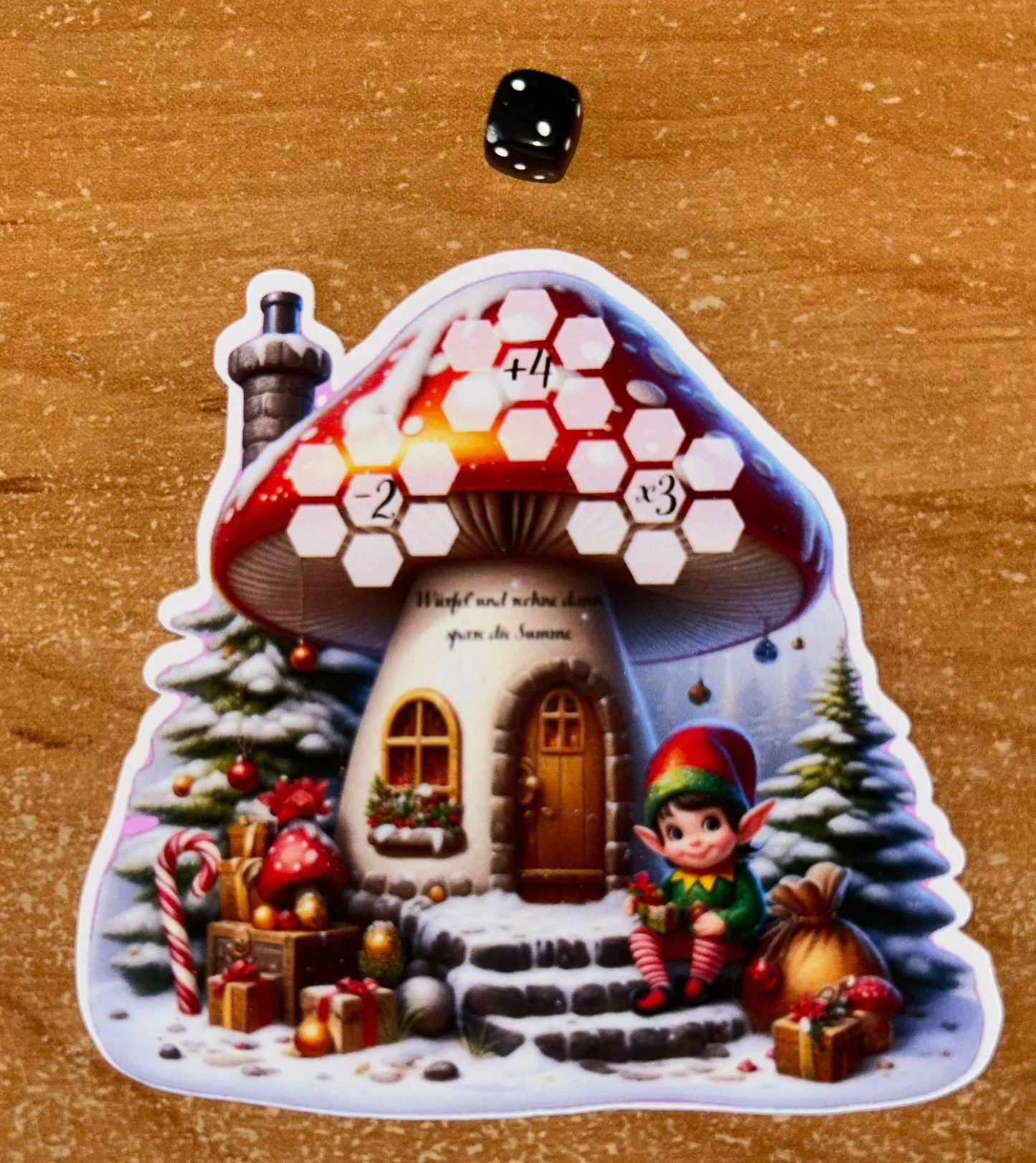 Winterlandschaft Mini Challenge Budgeting Sparen